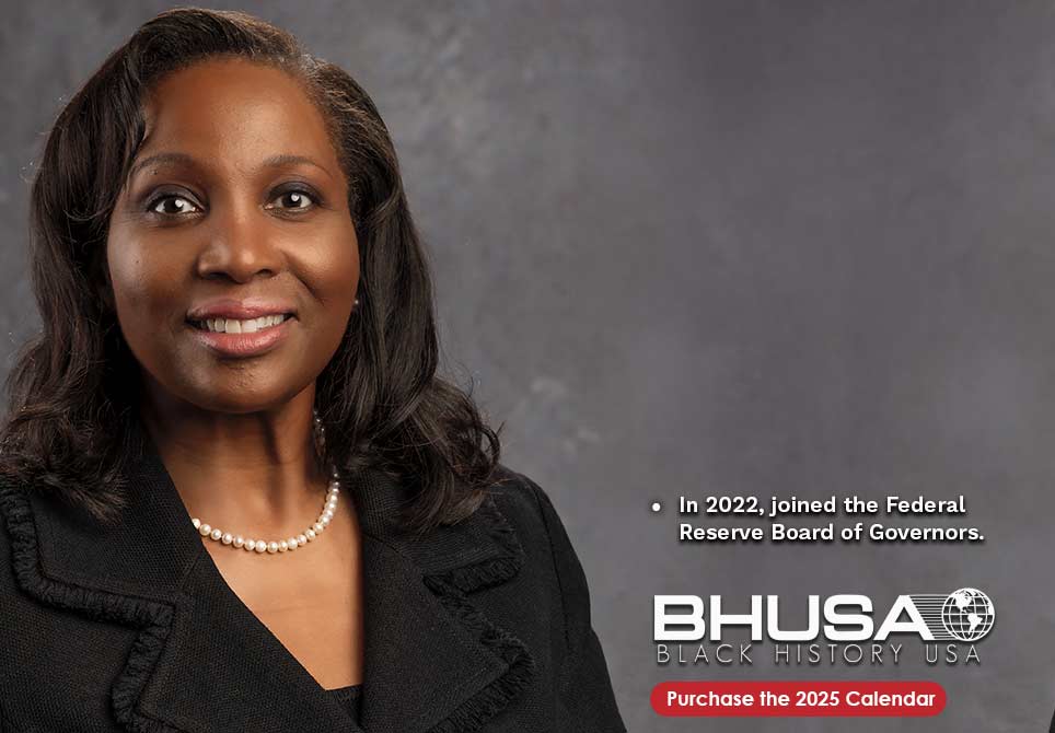 an advertisement to purchase the BHUSA Calendar with a photo of Lisa D. Cook. click for more information