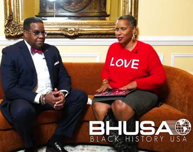 screenshot of Doug Garrett Jr. Interiew video